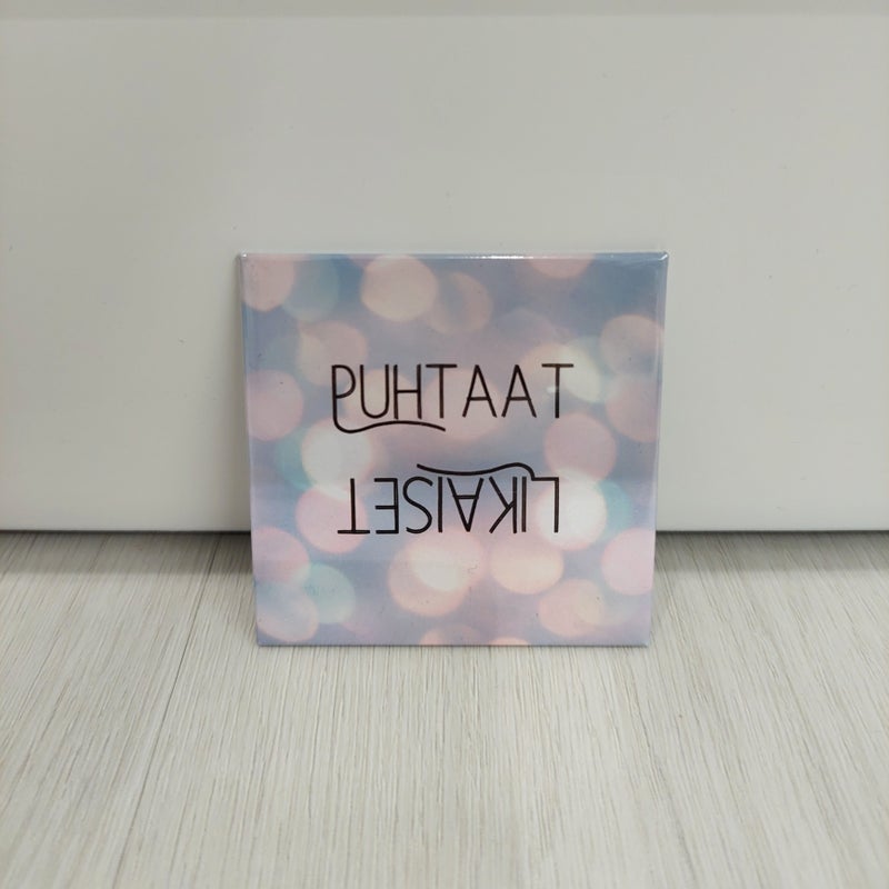 Puhtaat/likaiset magneetti pallokuvioilla